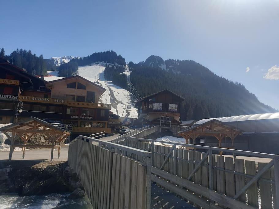 Appartement Pour 4 Personnes Au Pied Des Pistes Châtel Kültér fotó